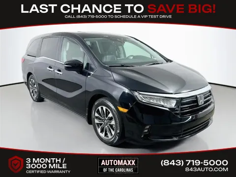 Black 2024 Honda Odyssey EX-L for sale in Summerville, SC