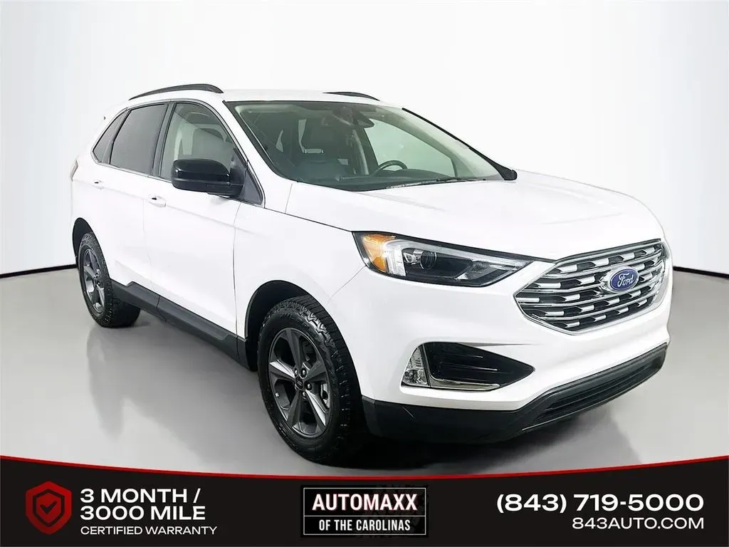 White 2022 Ford Edge SEL for sale in Summerville, SC
