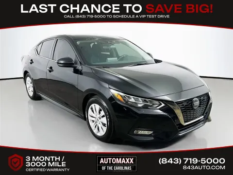 Black 2021 Nissan Sentra SR for sale in Summerville, SC