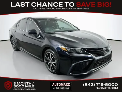 Black 2023 Toyota Camry SE for sale in Summerville, SC