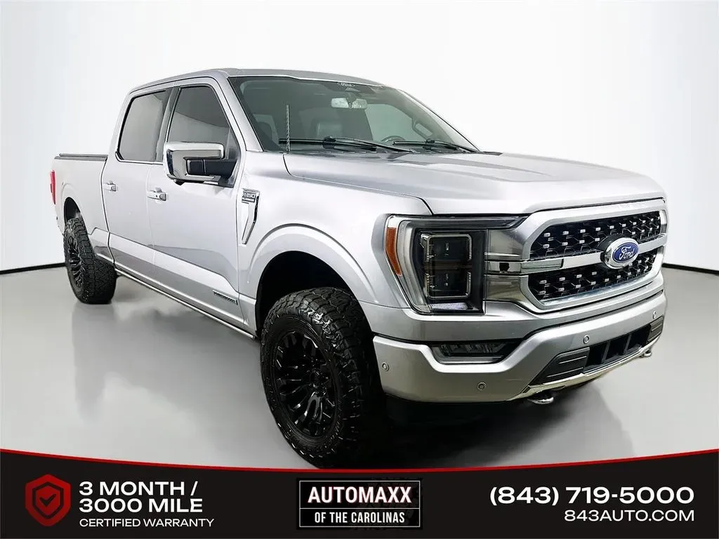 Silver 2022 Ford F-150 Platinum for sale in Summerville, SC