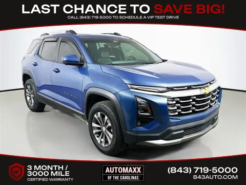 Blue 2025 Chevrolet Equinox LT for sale in Summerville, SC