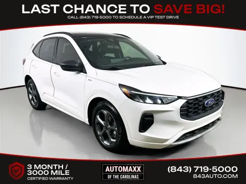 White 2023 Ford Escape ST-Line for sale in Summerville, SC