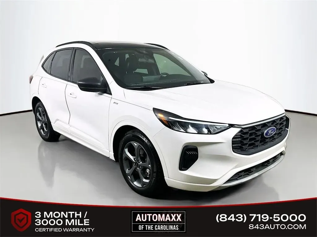 White 2023 Ford Escape ST-Line for sale in Summerville, SC