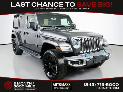 Unknown 2023 Jeep Wrangler Sahara 4xe for sale in Summerville, SC