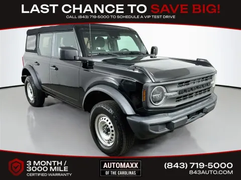 Black 2021 Ford Bronco . for sale in Summerville, SC