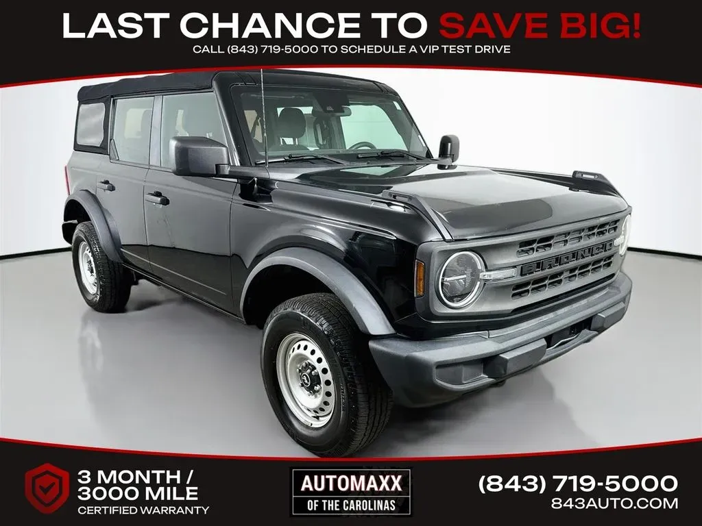 Black 2021 Ford Bronco . for sale in Summerville, SC