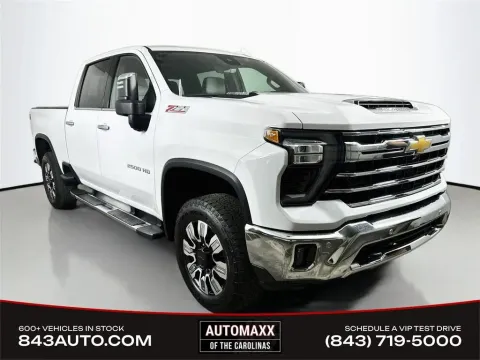 White 2025 Chevrolet Silverado 2500HD LTZ for sale in Summerville, SC