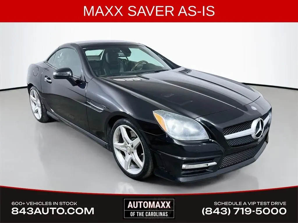 Black 2012 Mercedes-Benz SLK 350 for sale in Summerville, SC