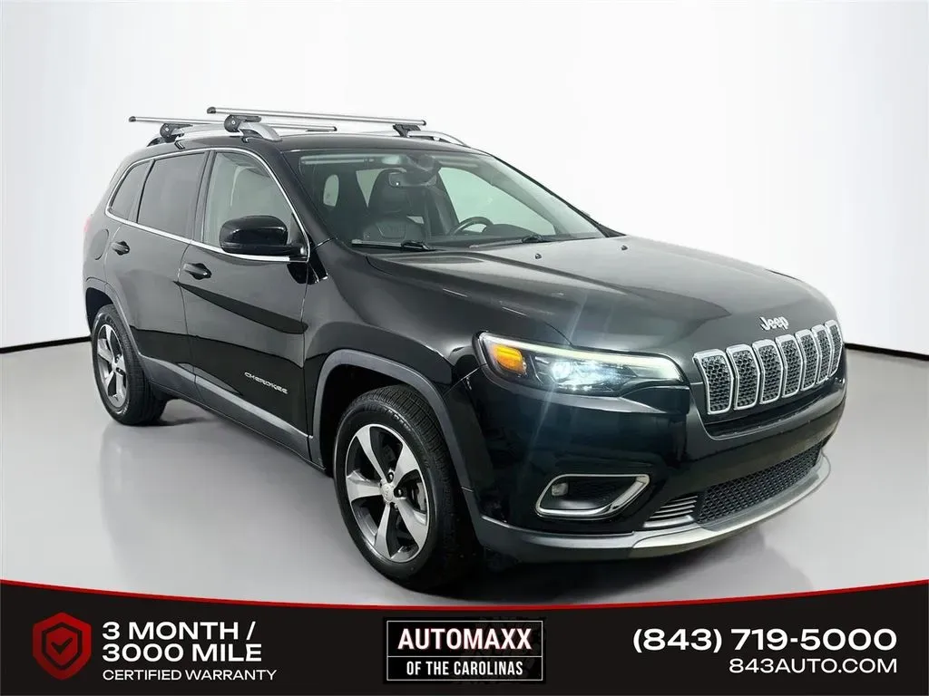 Black 2019 Jeep Cherokee Limited for sale in Summerville, SC