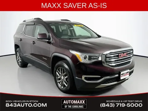 Black 2017 GMC Acadia SLT-1 for sale in Summerville, SC