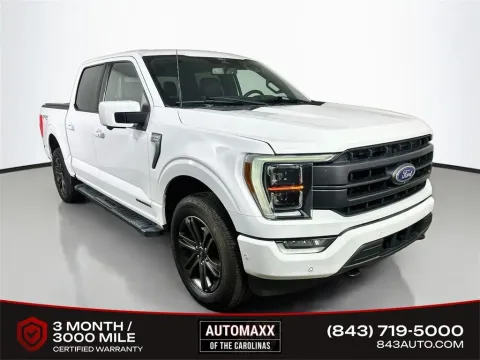 White 2021 Ford F-150 Lariat for sale in Summerville, SC