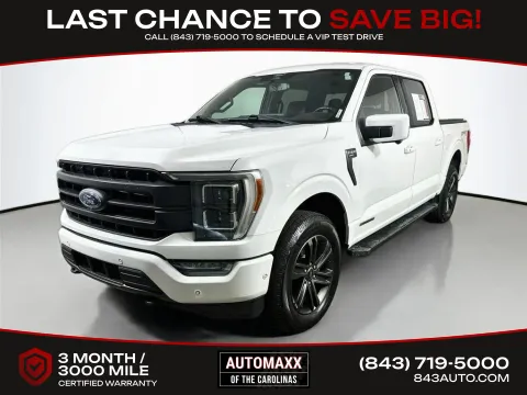 White 2021 Ford F-150 Lariat for sale in Summerville, SC