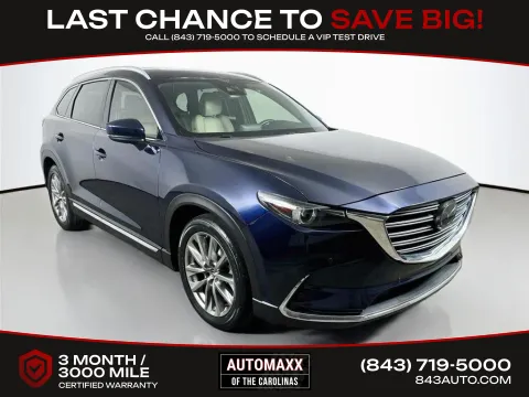 Blue 2019 Mazda CX-9 Grand Touring for sale in Summerville, SC