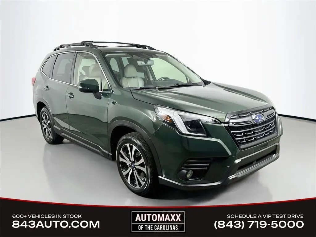 Green 2023 Subaru Forester Limited for sale in Summerville, SC