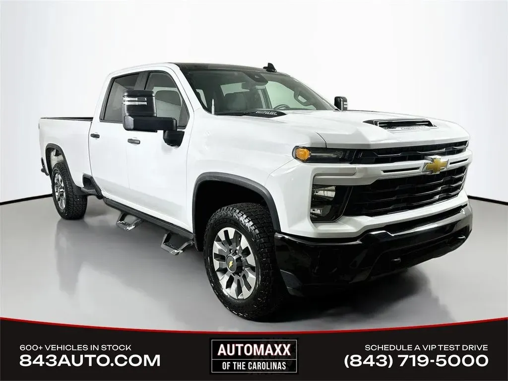 White 2024 Chevrolet Silverado 2500HD Custom for sale in Summerville, SC