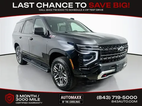 Black 2026 Chevrolet Tahoe Z71 for sale in Summerville, SC