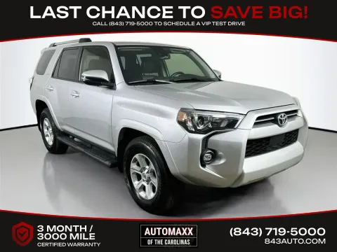 Silver 2023 Toyota 4Runner SR5 Premium for sale in Summerville, SC