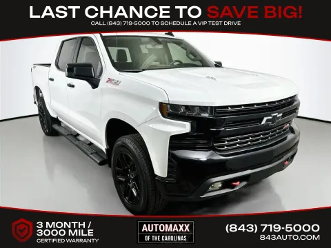 White 2022 Chevrolet Silverado 1500 LTD LT Trail Boss for sale in Summerville, SC
