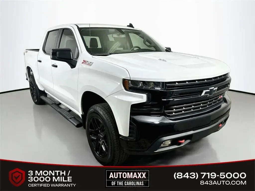 White 2022 Chevrolet Silverado 1500 LTD LT Trail Boss for sale in Summerville, SC