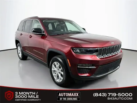Red 2023 Jeep Grand Cherokee Limited for sale in Summerville, SC