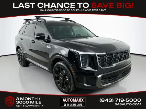 Black 2024 Kia Sorento X-Line SX for sale in Summerville, SC