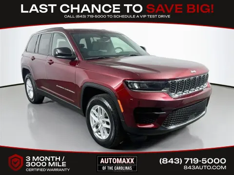 Red 2024 Jeep Grand Cherokee Laredo X for sale in Summerville, SC