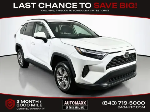 White 2024 Toyota RAV4 XLE for sale in Summerville, SC