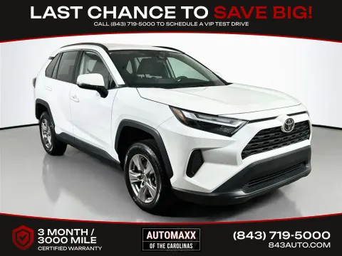 White 2024 Toyota RAV4 XLE for sale in Summerville, SC