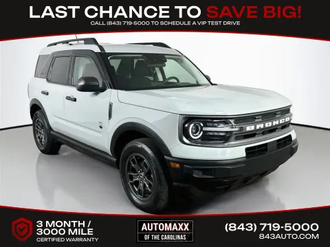 Gray 2022 Ford Bronco Sport Big Bend for sale in Summerville, SC