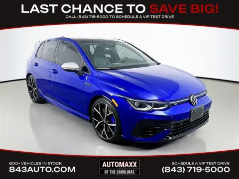 Blue 2022 Volkswagen Golf R 2.0T for sale in Summerville, SC