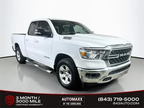 White 2022 Ram 1500 Big Horn/Lone Star for sale in Summerville, SC
