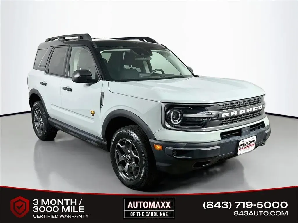 Gray 2021 Ford Bronco Sport Badlands for sale in Summerville, SC