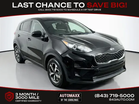 Black 2020 Kia Sportage LX for sale in Summerville, SC