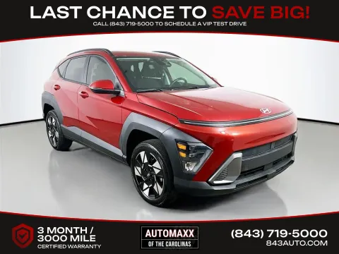 Red 2024 Hyundai Kona SEL for sale in Summerville, SC