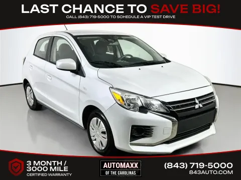 White 2024 Mitsubishi Mirage ES for sale in Summerville, SC