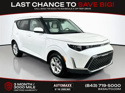 White 2025 Kia Soul LX for sale in Summerville, SC