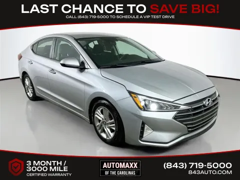 Silver 2020 Hyundai Elantra SEL for sale in Summerville, SC