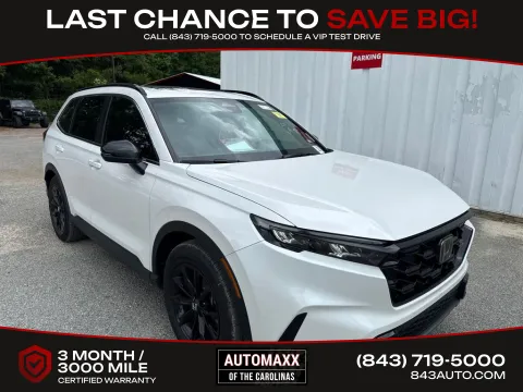 White 2025 Honda CR-V Hybrid Sport-L for sale in Summerville, SC
