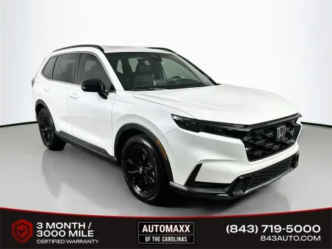 White 2025 Honda CR-V Hybrid Sport-L for sale in Summerville, SC