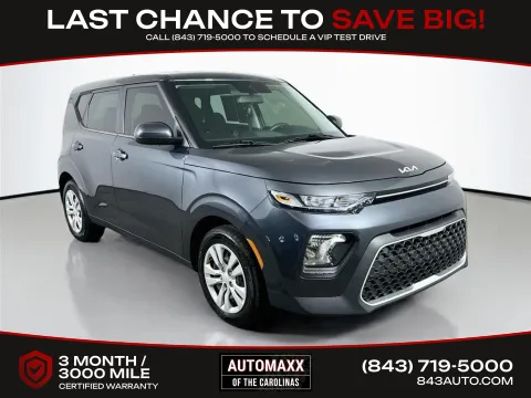 Gray 2022 Kia Soul LX for sale in Summerville, SC