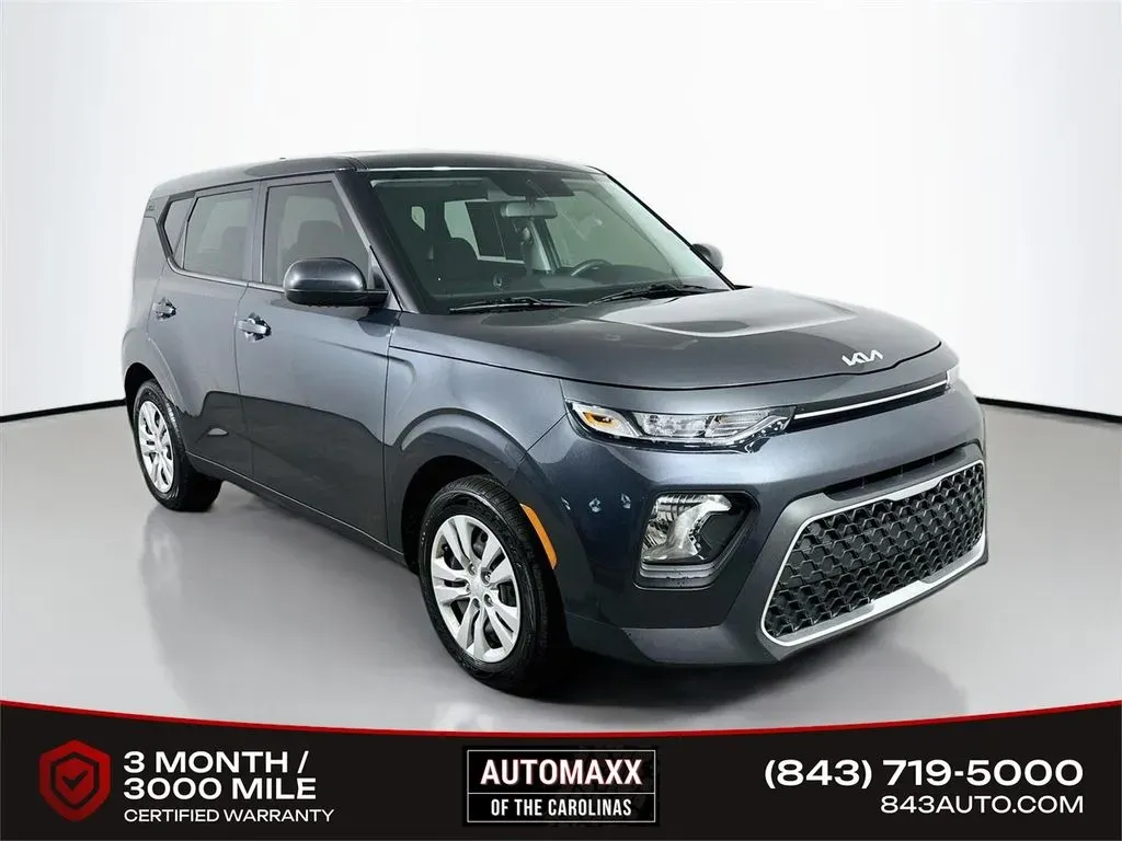 Gray 2022 Kia Soul LX for sale in Summerville, SC