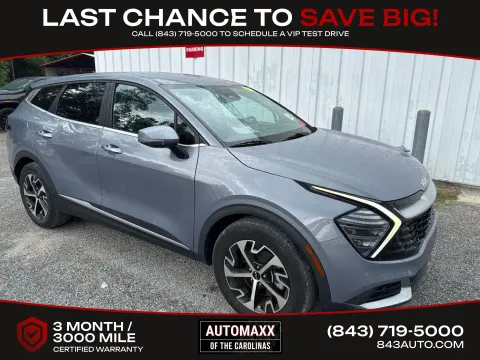 Silver 2024 Kia Sportage EX for sale in Summerville, SC