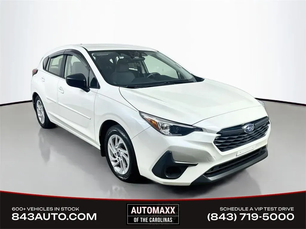 White 2025 Subaru Impreza . for sale in Summerville, SC
