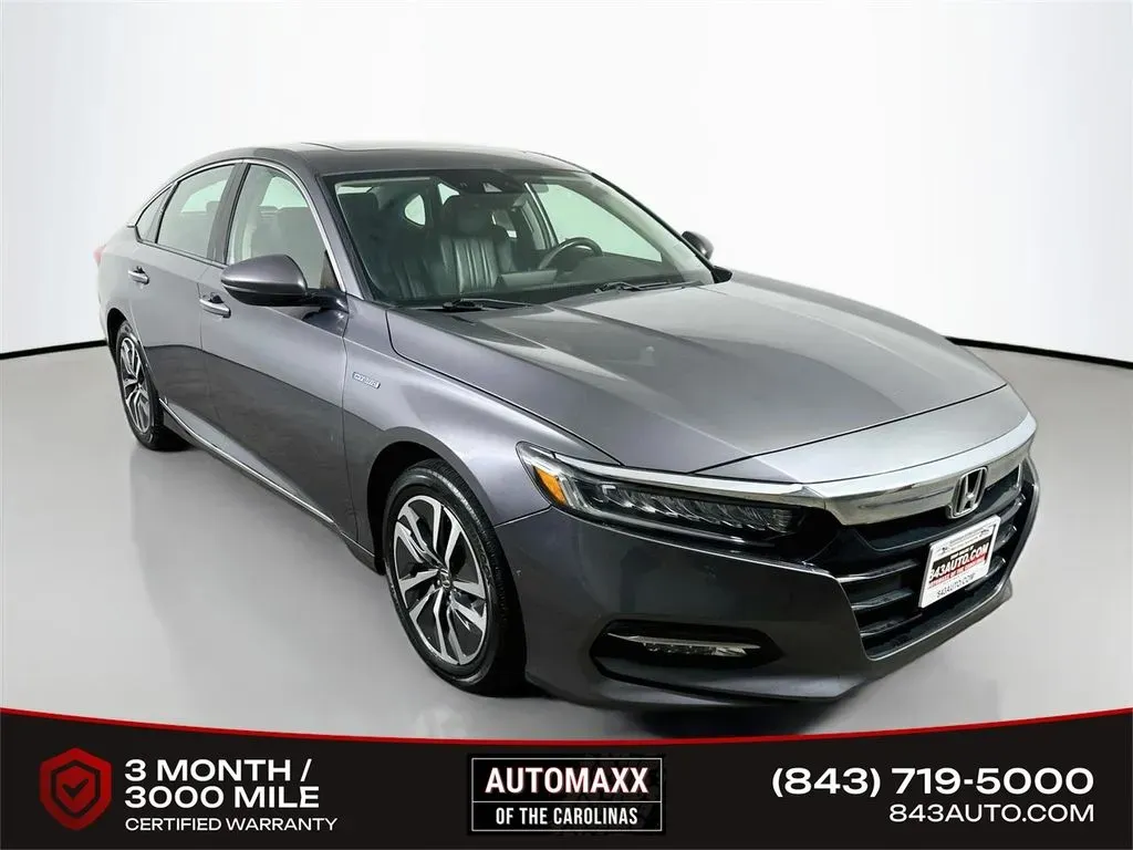 Gray 2019 Honda Accord Hybrid Touring for sale in Summerville, SC
