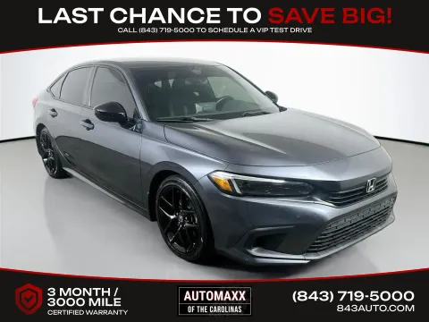 Black 2023 Honda Civic Sport for sale in Summerville, SC