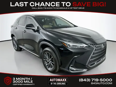 Black 2024 Lexus NX 350 for sale in Summerville, SC