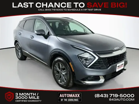 Gray 2025 Kia Sportage Hybrid SX-Prestige for sale in Summerville, SC