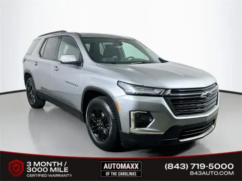 Gray 2023 Chevrolet Traverse LT for sale in Summerville, SC