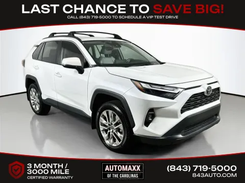 White 2025 Toyota RAV4 XLE Premium for sale in Summerville, SC